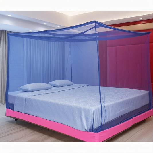 RN ENTERPRISE Polyester Adults Washable Hanging Mono Net (Size 6x7-ft) Mosquito Net